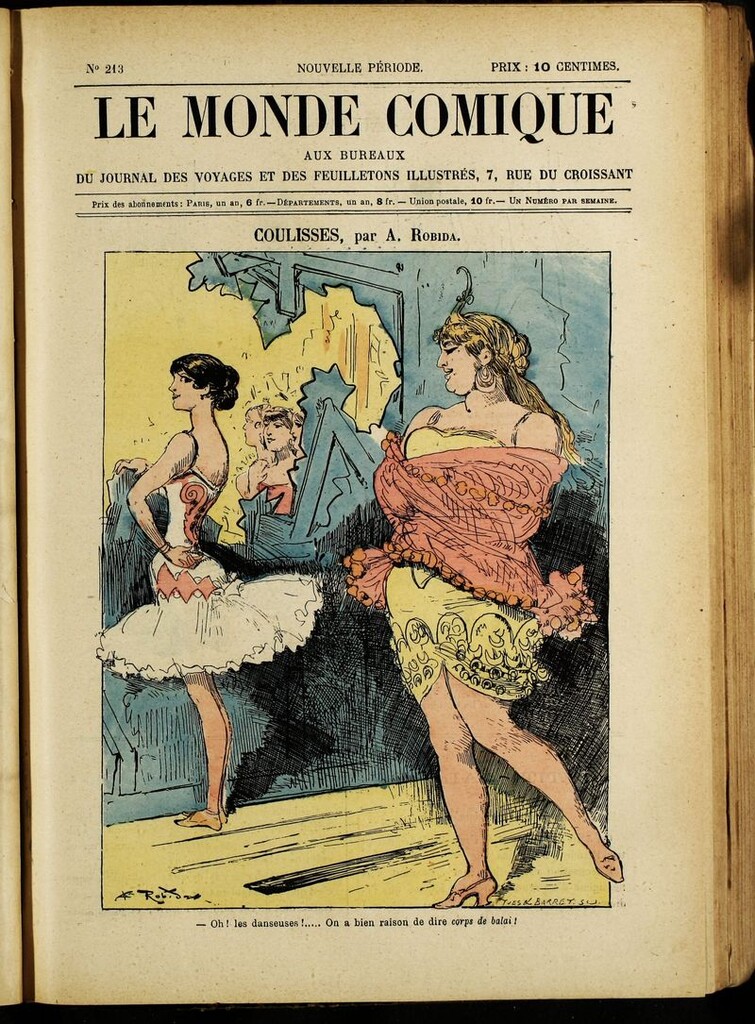 Miniatura de Le Monde Comique. nº 213