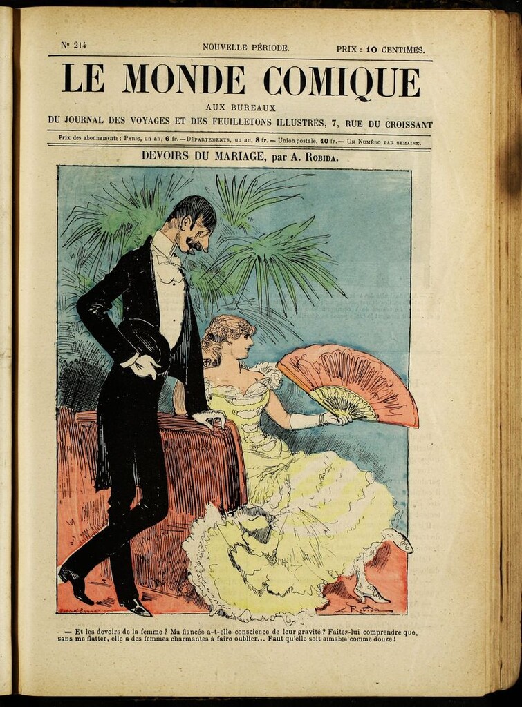 Miniatura de Le Monde Comique. nº 214
