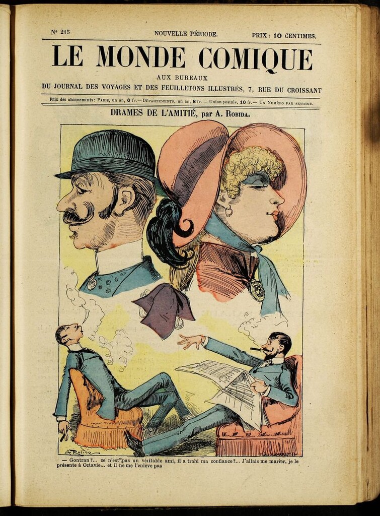 Miniatura de Le Monde Comique. nº 215