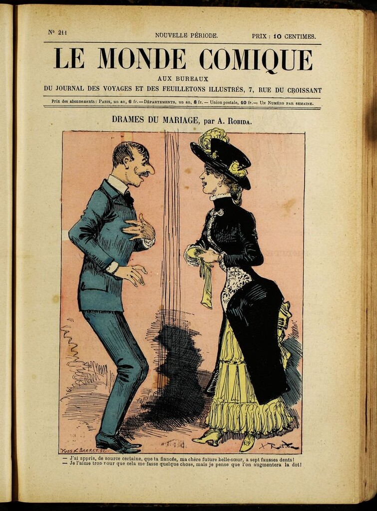 Miniatura de Le Monde Comique. nº 211
