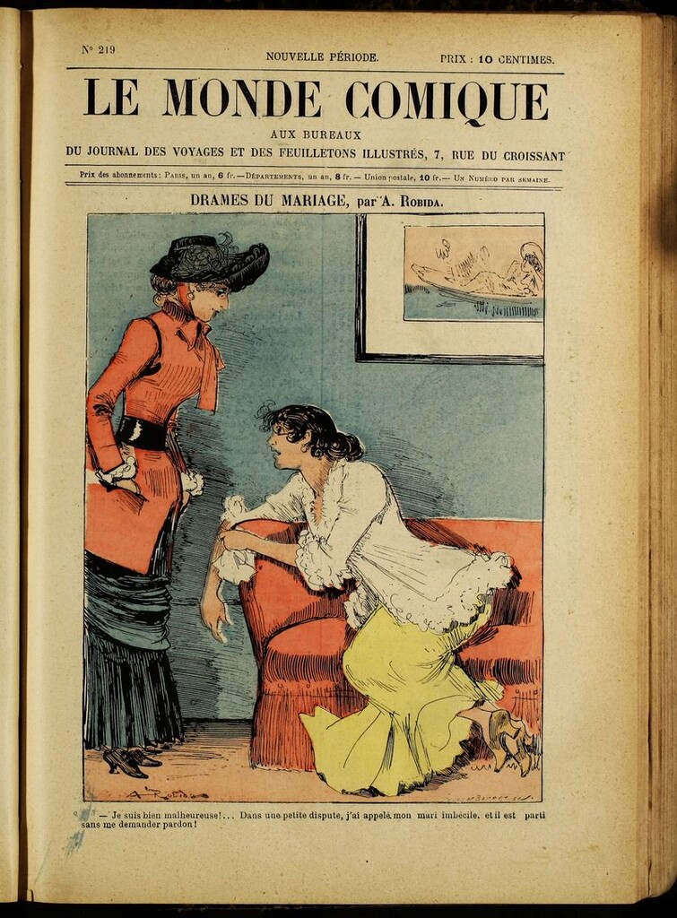 Miniatura de Le Monde Comique. nº 219