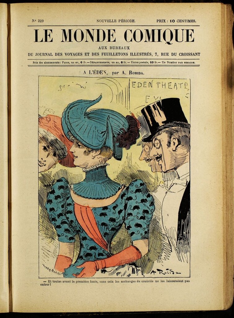 Miniatura de Le Monde Comique. nº 229