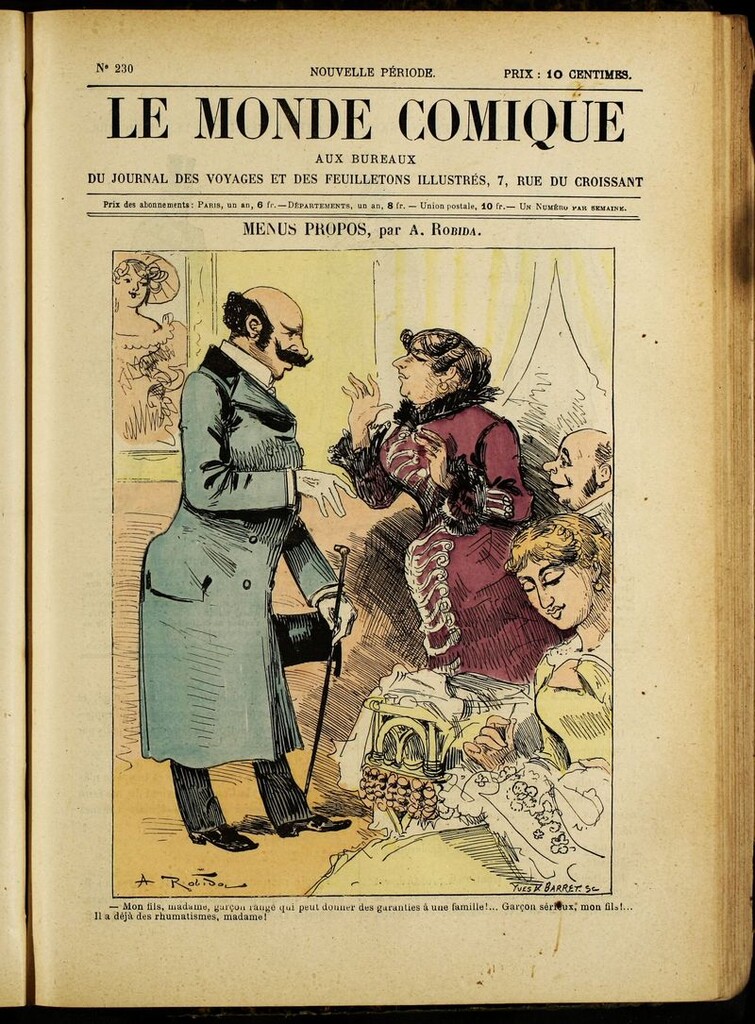 Miniatura de Le Monde Comique. nº 230
