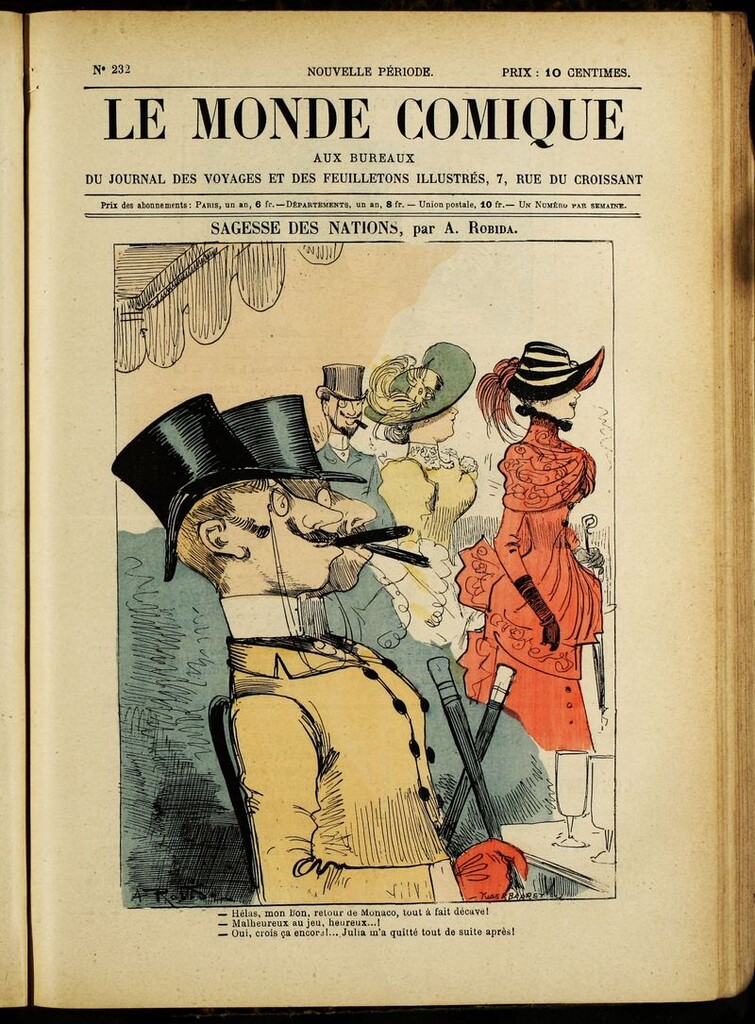 Miniatura de Le Monde Comique. nº 232