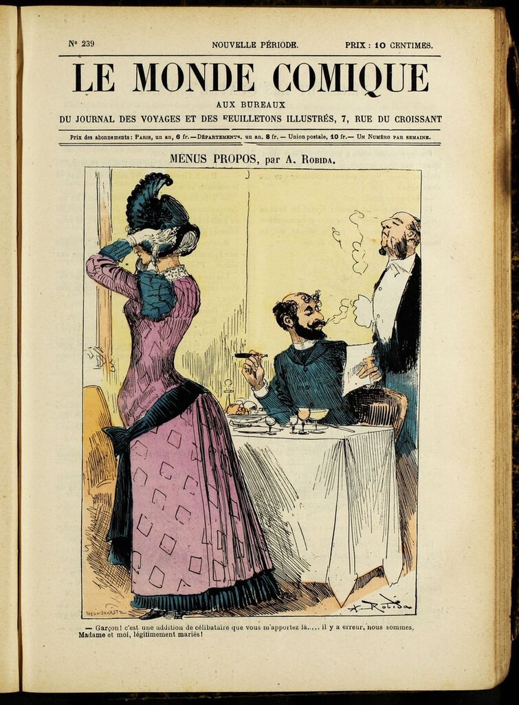 Miniatura de Le Monde Comique. nº 239