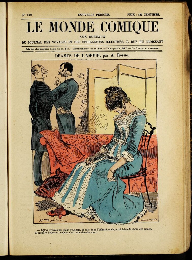 Miniatura de Le Monde Comique. nº 240