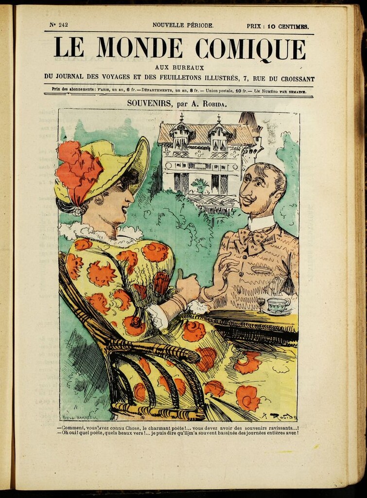 Miniatura de Le Monde Comique. nº 242