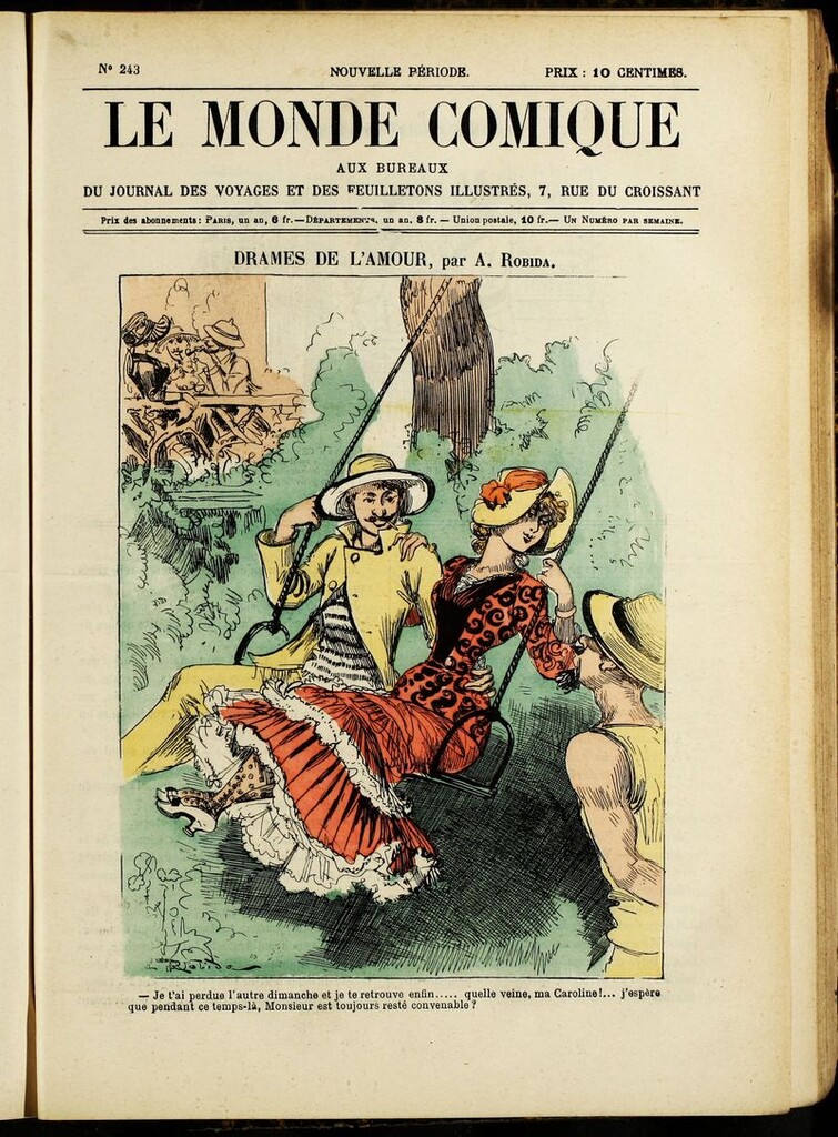 Miniatura de Le Monde Comique. nº 243