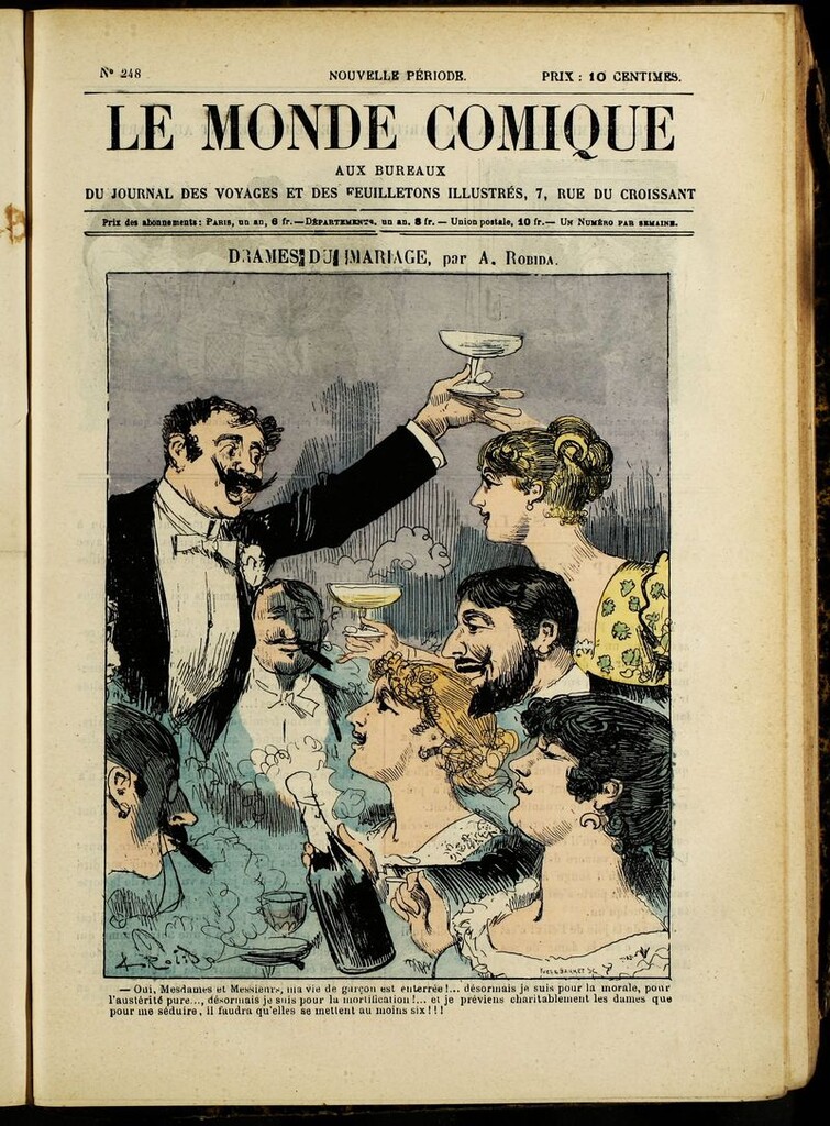 Miniatura de Le Monde Comique. nº 248