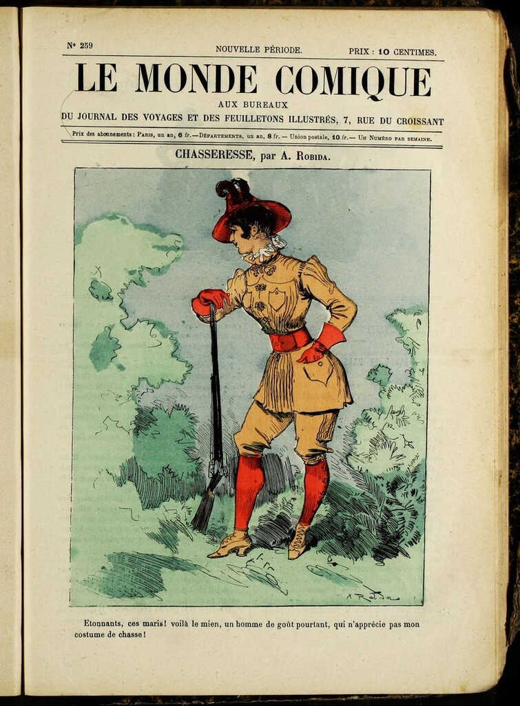Miniatura de Le Monde Comique. nº 259