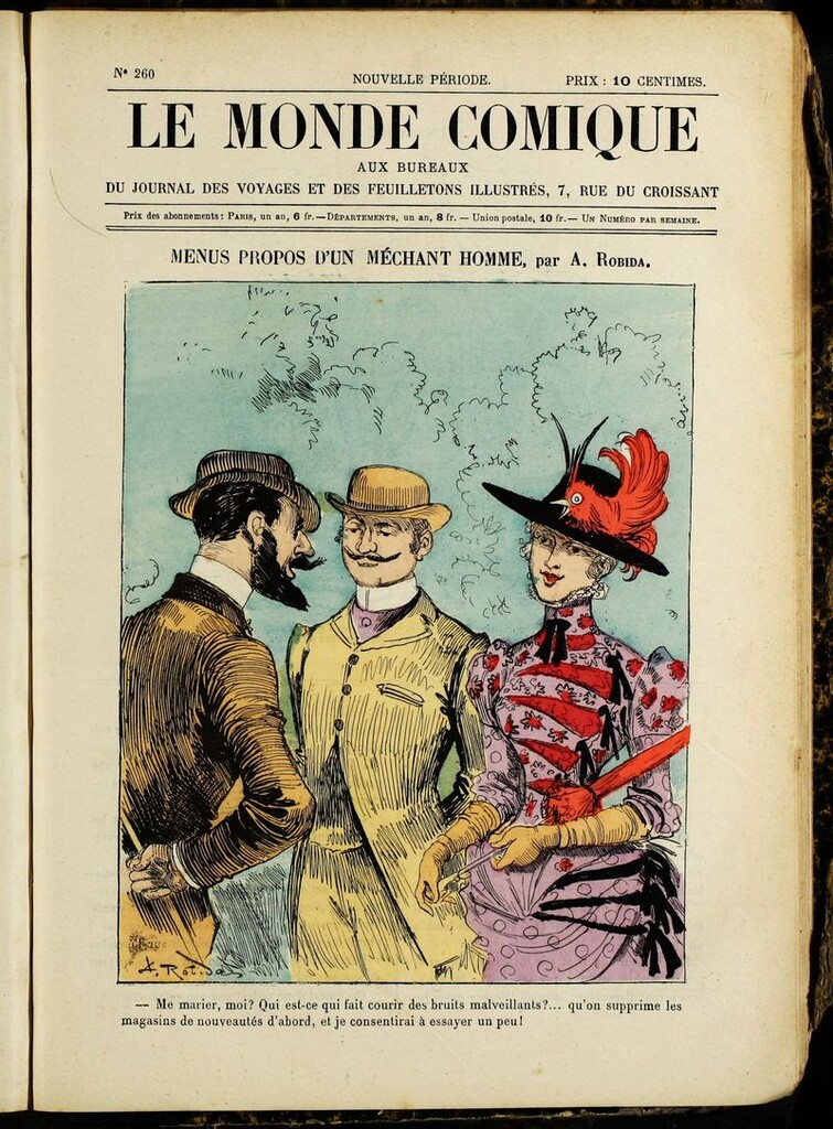 Miniatura de Le Monde Comique. nº 260