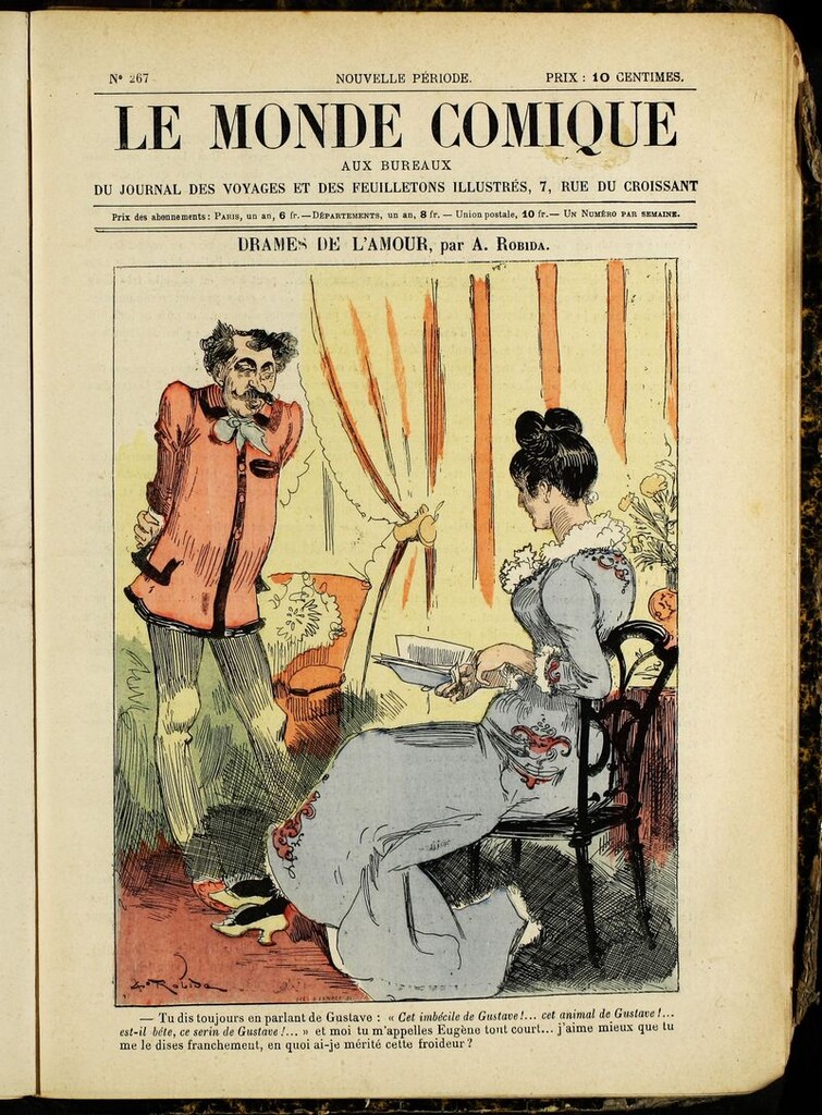 Miniatura de Le Monde Comique. nº 267