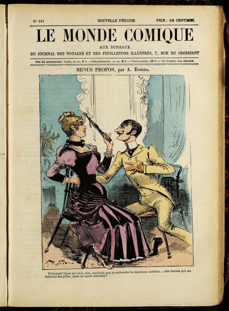 Miniatura de Le Monde Comique. nº 244