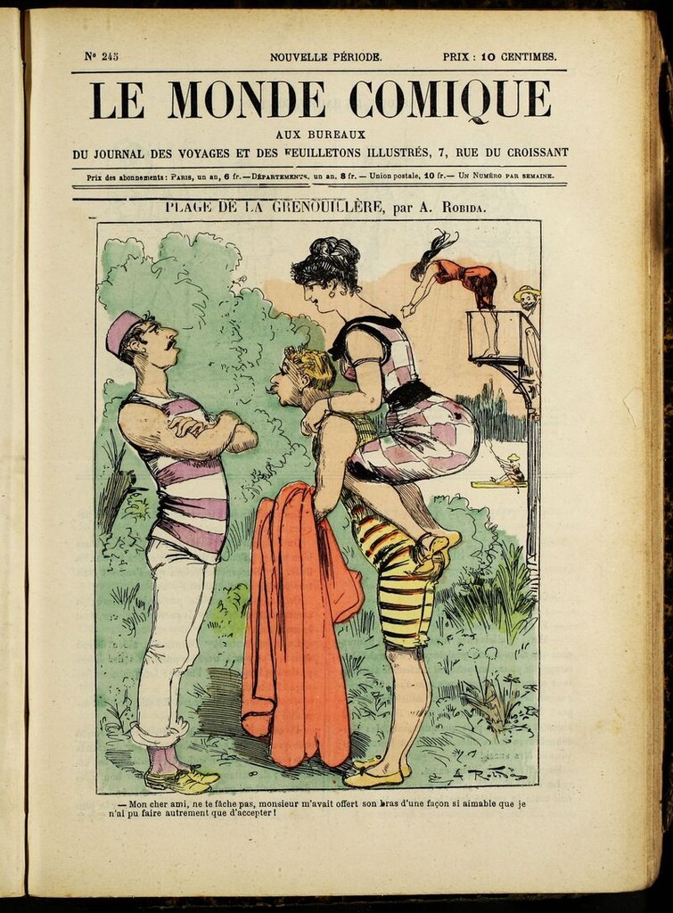 Miniatura de Le Monde Comique. nº 245
