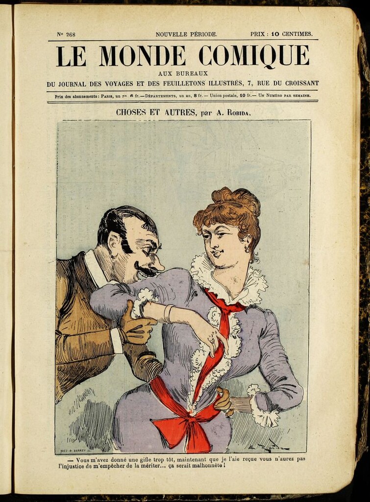 Miniatura de Le Monde Comique. nº 268