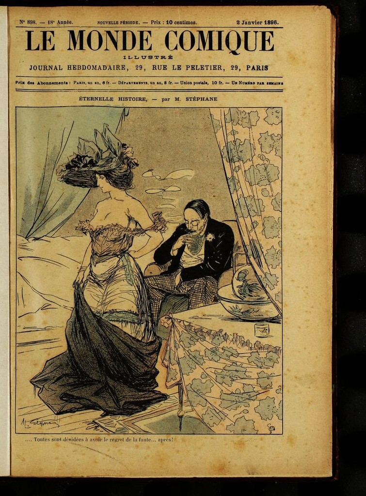 Miniatura de Le Monde Comique. nº 898
