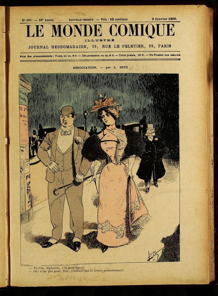 Miniatura de Le Monde Comique. nº 899