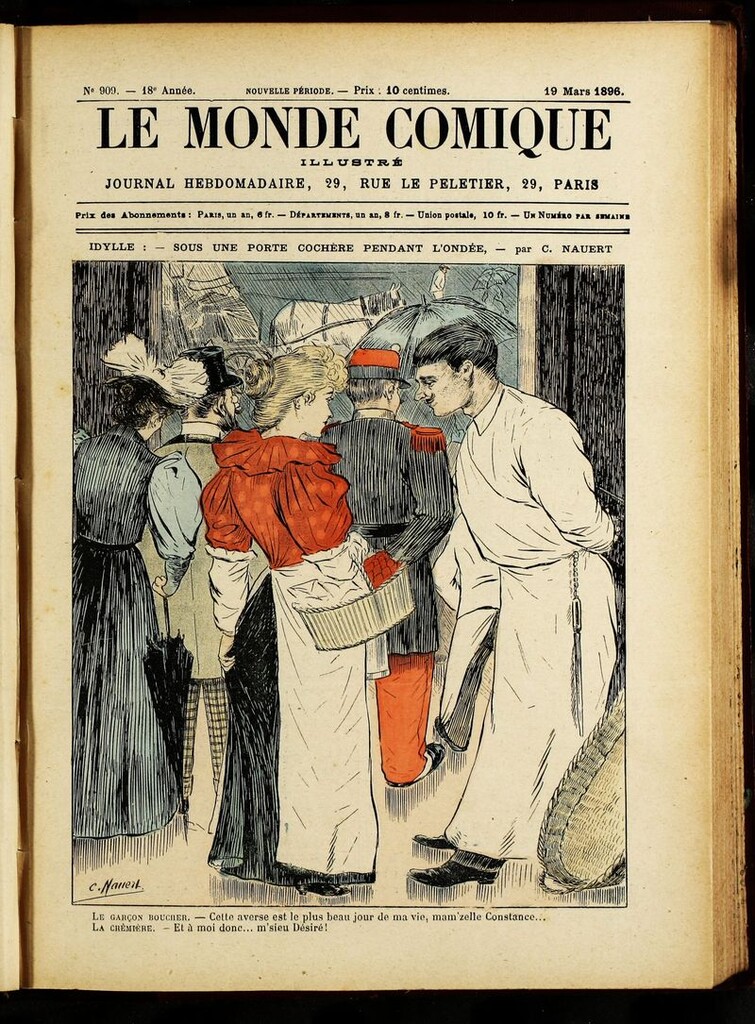 Miniatura de Le Monde Comique. nº 909