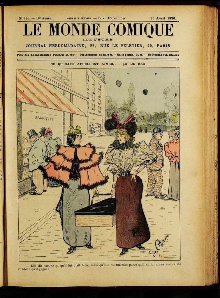 Miniatura de Le Monde Comique. nº 914