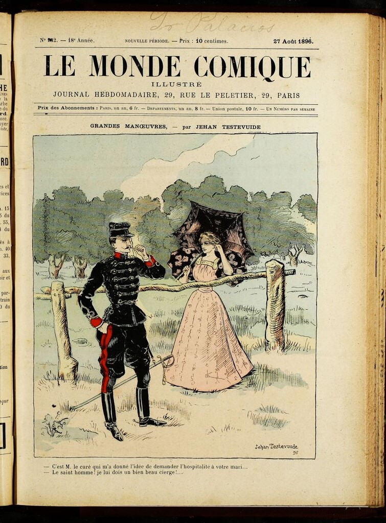 Miniatura de Le Monde Comique. nº 932