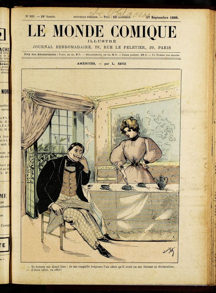 Miniatura de Le Monde Comique. nº 935