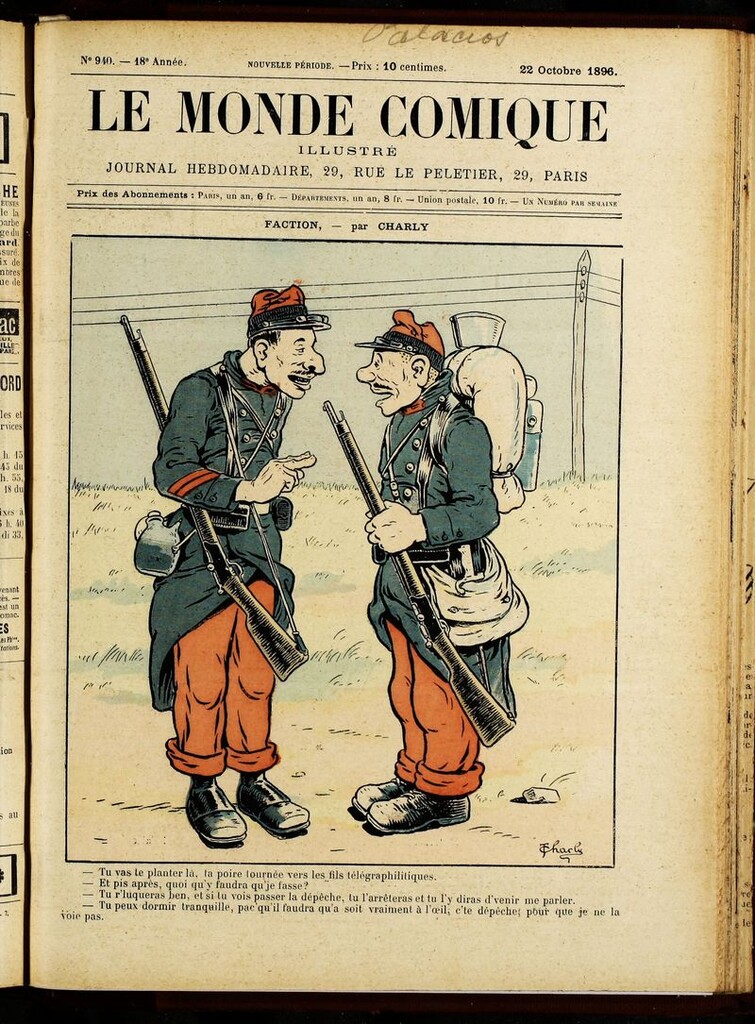 Miniatura de Le Monde Comique. nº 940