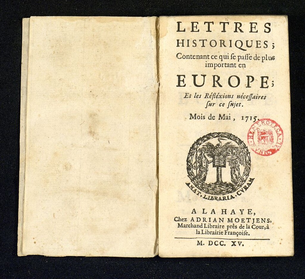 Miniatura de Lettres Historiques de mayo de 1715
