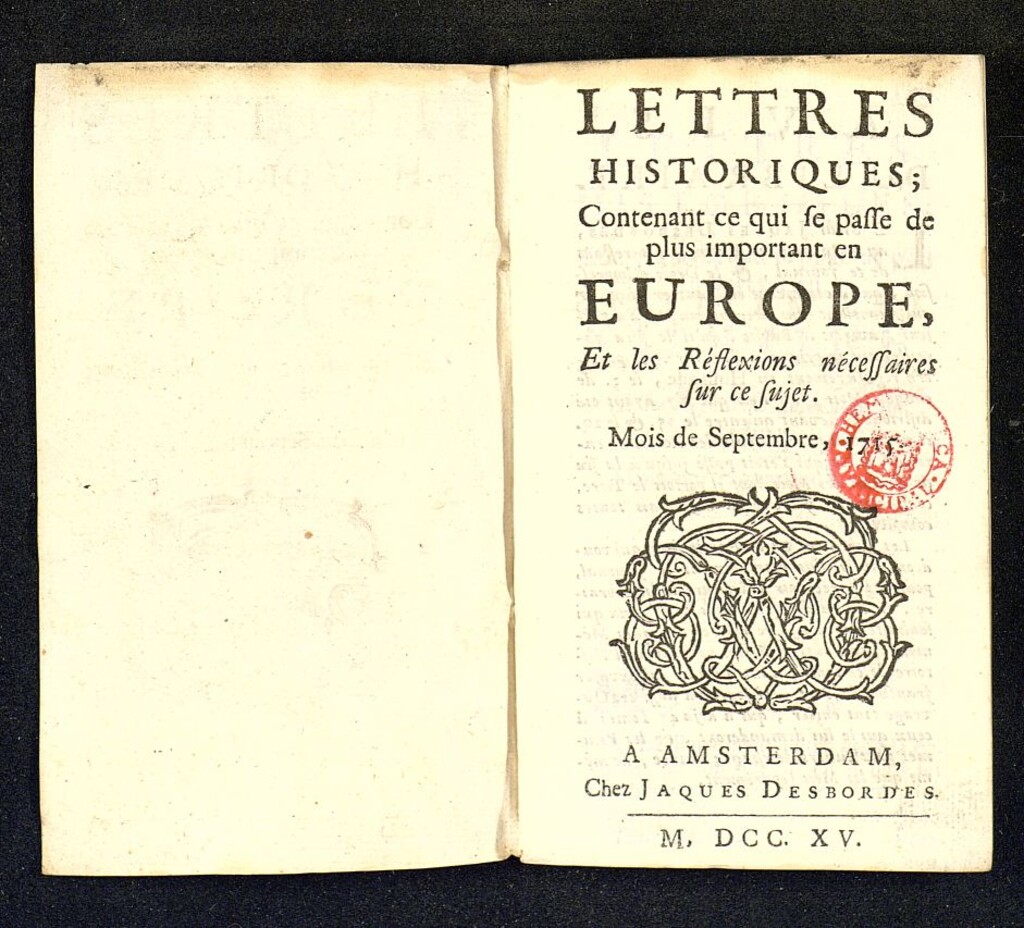 Miniatura de Lettres Historiques de septiembre de 1715