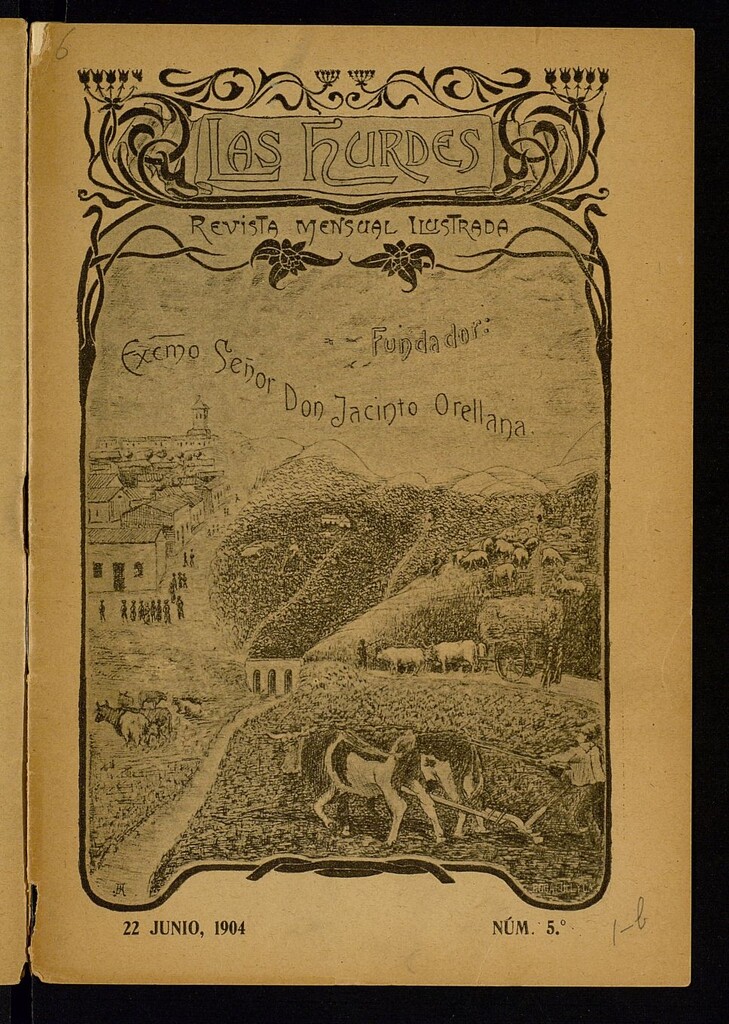 Miniatura de Las Hurdes : revista mensual ilustrada, de 22 de junio de 1904, nº 5