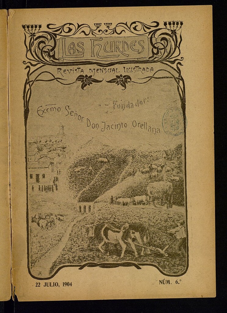Miniatura de Las Hurdes : revista mensual ilustrada, de 22 de julio de 1904, nº 6