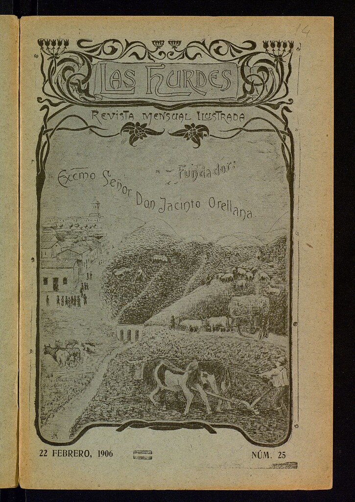 Miniatura de Las Hurdes : revista mensual ilustrada, de 22 de febrero de 1906, nº 25