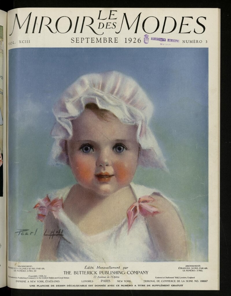 Miniatura de Le Miroir des Modes de septiembre de 1926, nº 3