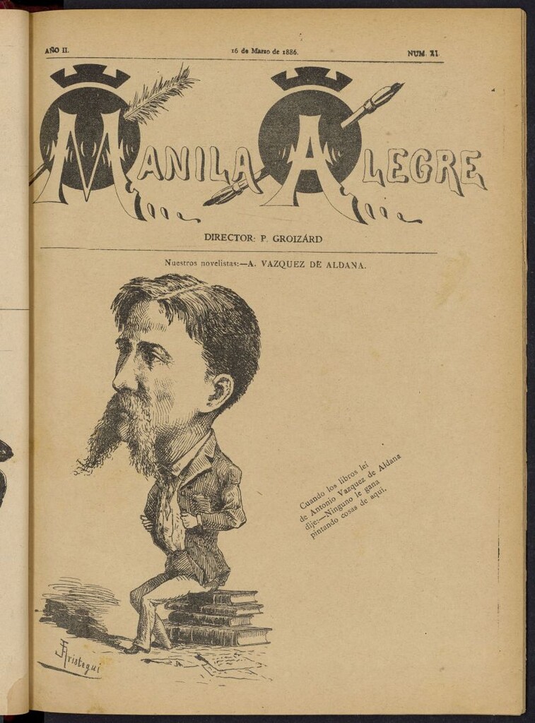 Miniatura de Manila Alegre del 16 de marzo de 1886, nº 11