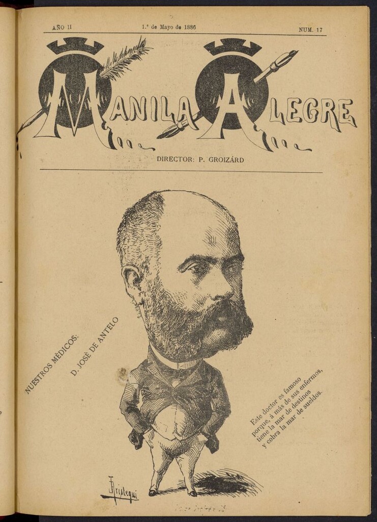 Miniatura de Manila Alegre del 1 de mayo de 1886, nº 17