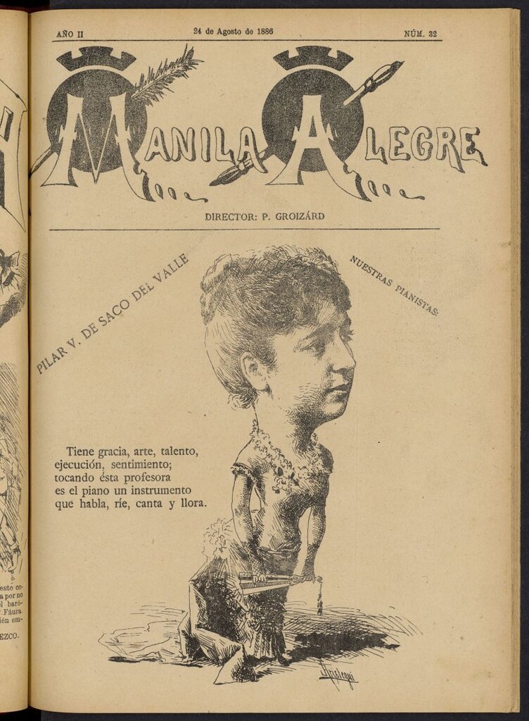 Miniatura de Manila Alegre del 24 de agosto de 1886, nº 32