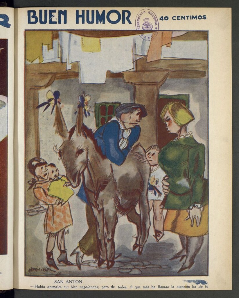 Miniatura de Buen Humor: semanario satírico del 25 de enero de 1931