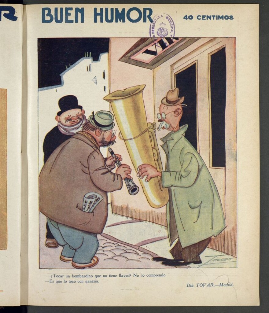 Miniatura de Buen Humor: semanario satírico del 15 de marzo de 1931