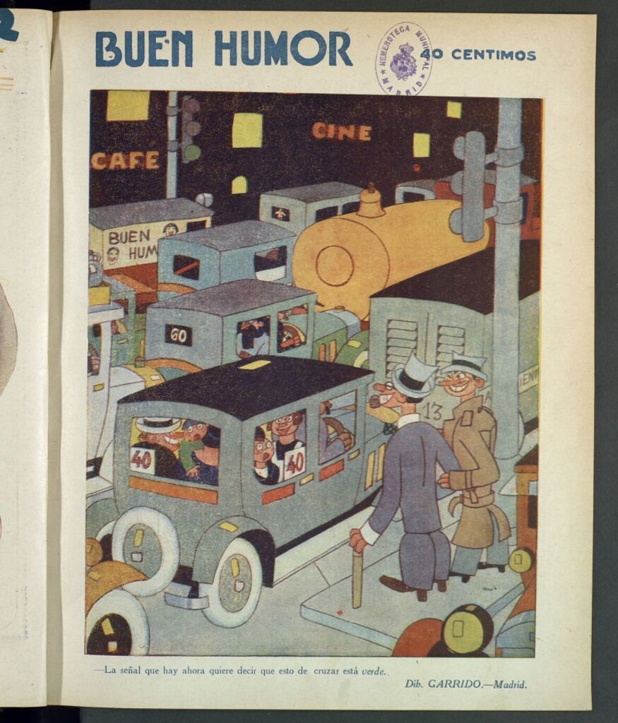 Miniatura de Buen Humor: semanario satírico del 22 de marzo de 1931