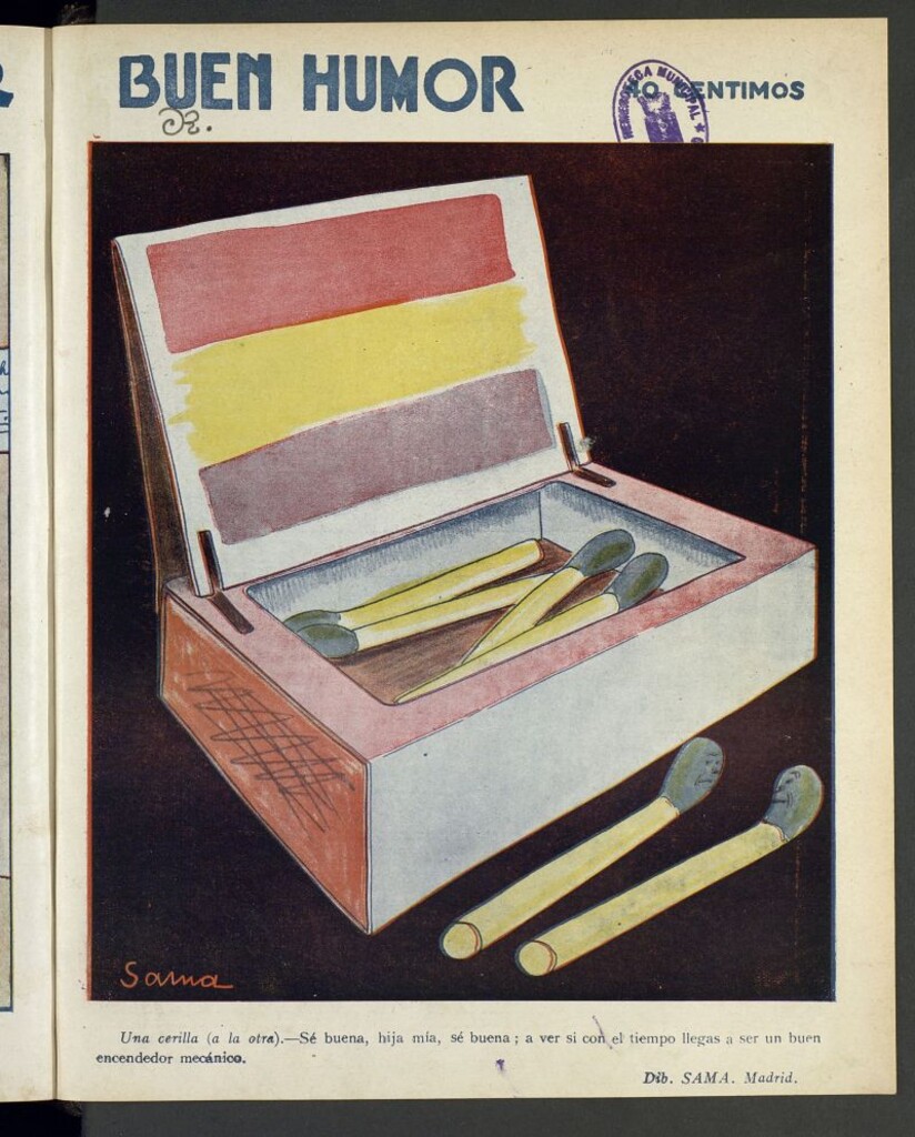 Miniatura de Buen Humor: semanario satírico del 28 de junio de 1931