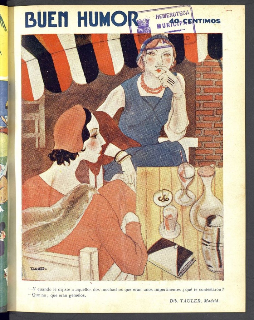 Miniatura de Buen Humor: semanario satírico del 9 de agosto de 1931