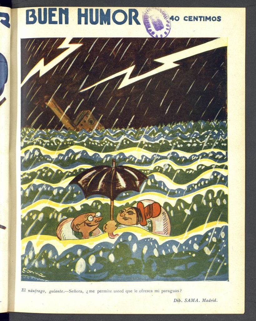Miniatura de Buen Humor: semanario satírico del 16 de agosto de 1931