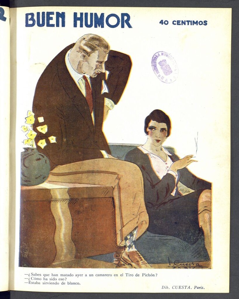 Miniatura de Buen Humor: semanario satírico del 23 de agosto de 1931