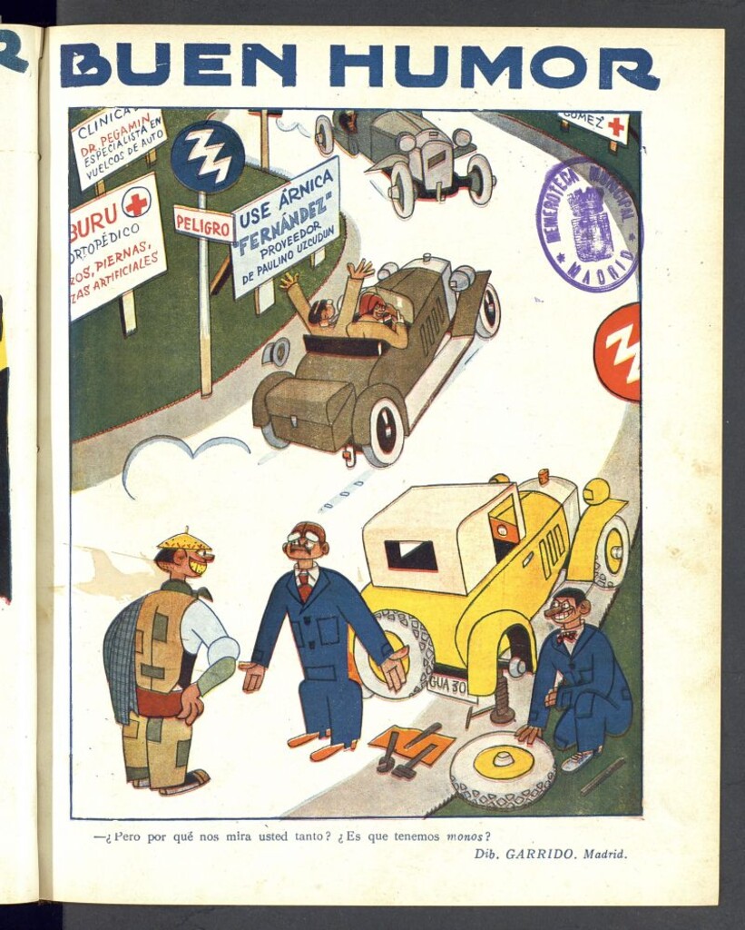 Miniatura de Buen Humor: semanario satírico del 18 de octubre de 1931
