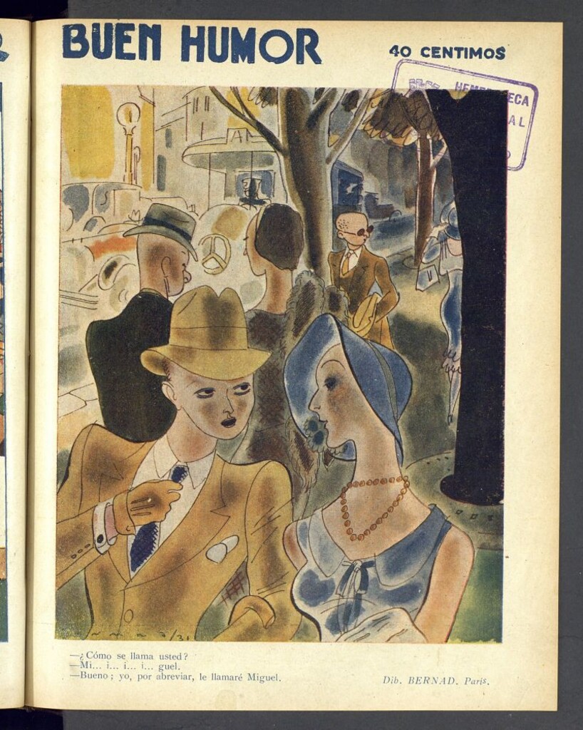 Miniatura de Buen Humor: semanario satírico del 15 de noviembre de 1931