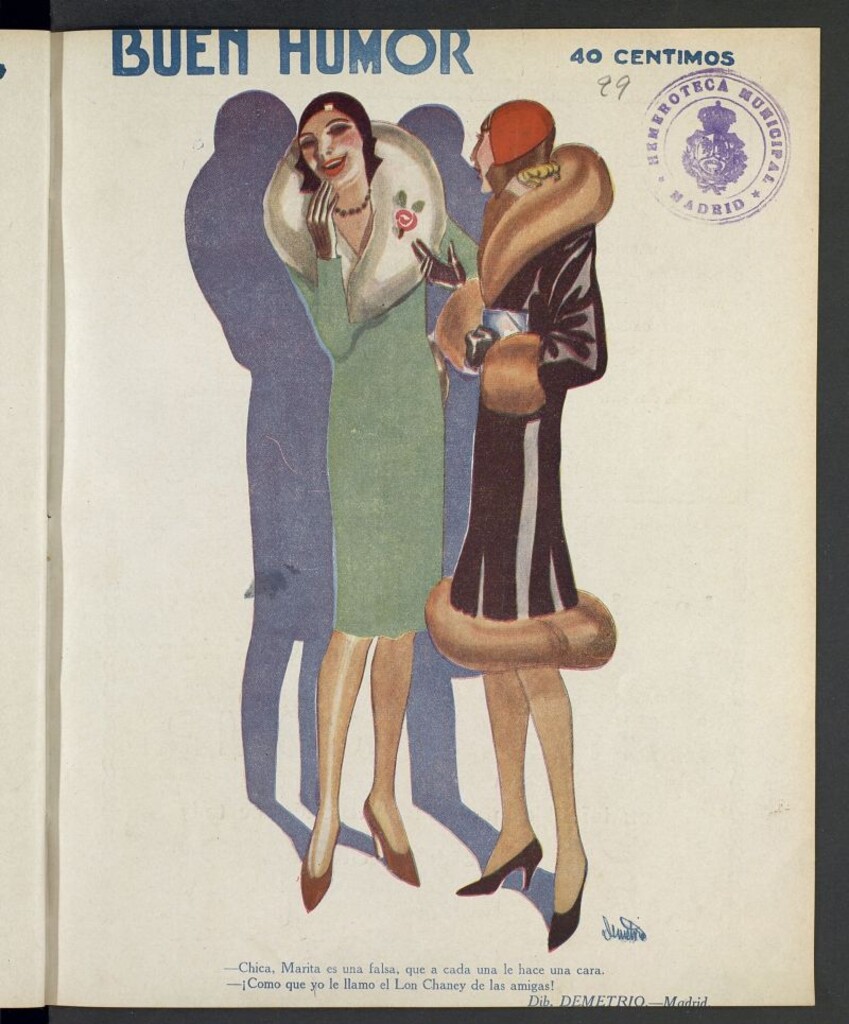 Miniatura de Buen Humor: semanario satírico del 16 de febrero de 1930