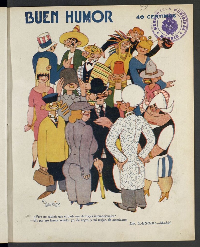 Miniatura de Buen Humor: semanario satírico del 2 de marzo de 1930