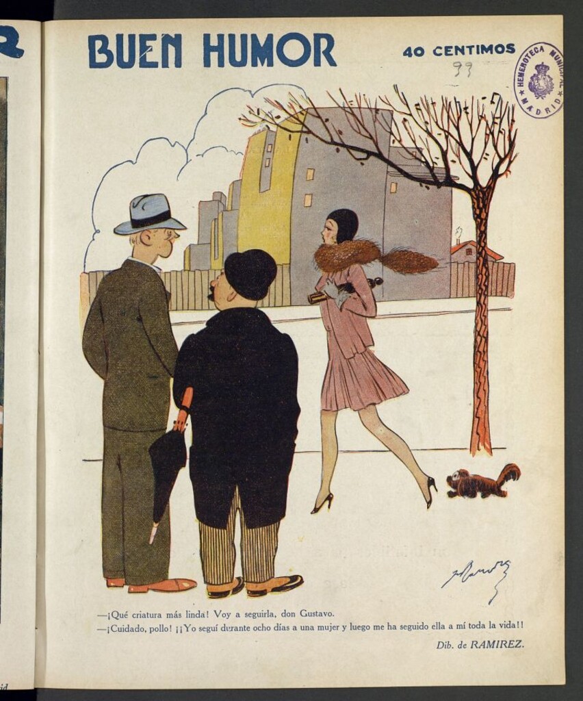 Miniatura de Buen Humor: semanario satírico del 16 de marzo de 1930