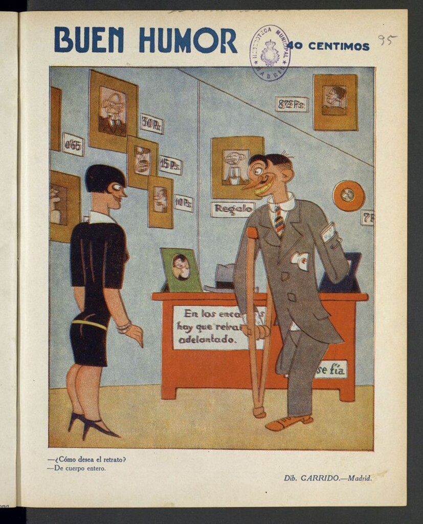 Miniatura de Buen Humor: semanario satírico del 30 de marzo de 1930