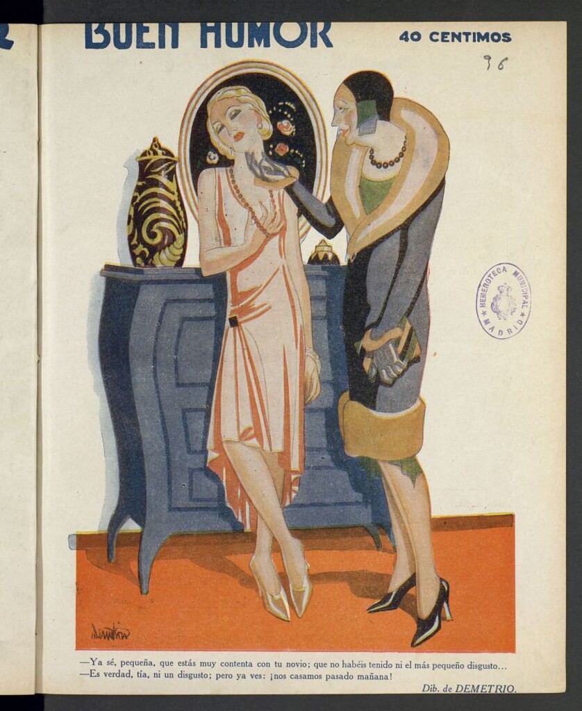 Miniatura de Buen Humor: semanario satírico del 6 de abril de 1930