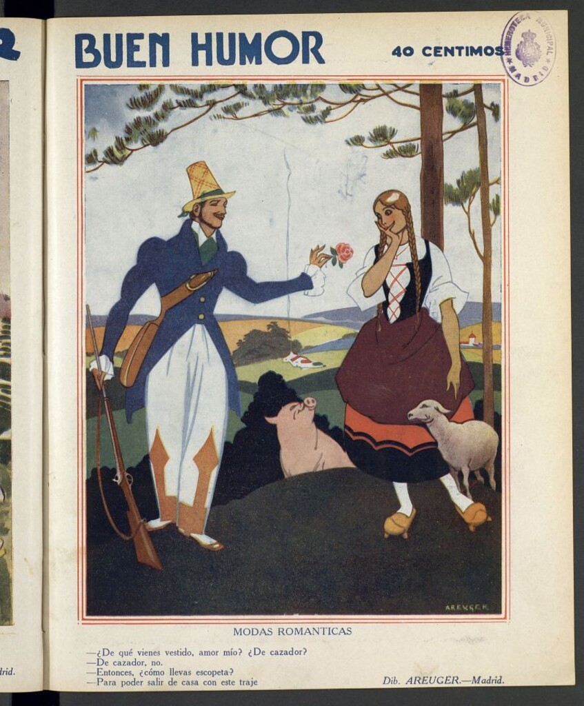 Miniatura de Buen Humor: semanario satírico del 11 de mayo de 1930